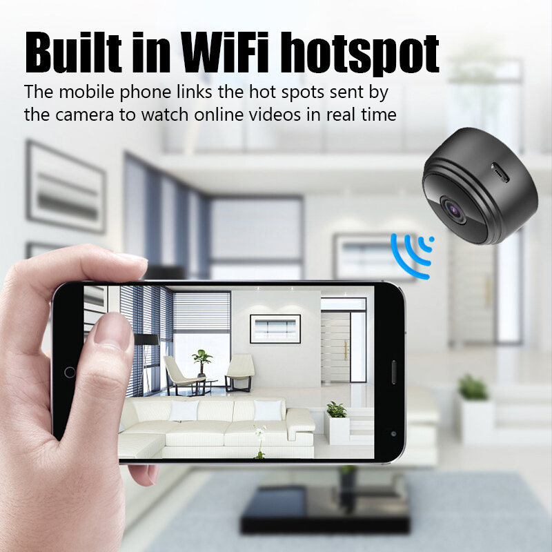 A9 wifi mini kamera drahtloser video recorder sicherheits schutz kamera smart home überwachungs kamera für kinder und haustiere