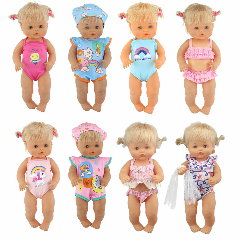 2023 nowe piękne Bikini dla lalki Nenuco 42 cm 17 cali ubrania dla lalki