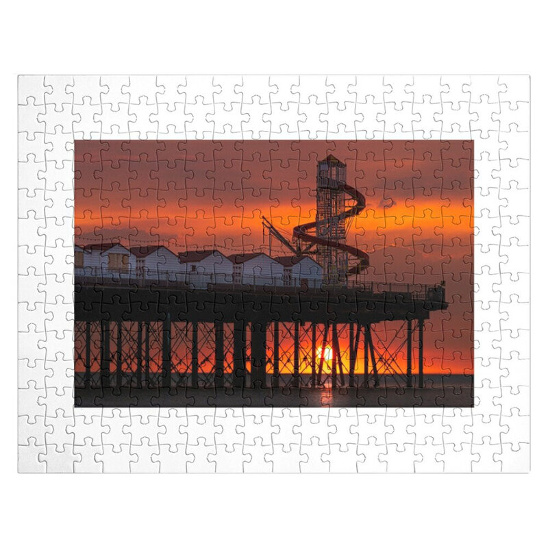 Herne Bay Harbour Jigsaw Puzzle Toys For Children Jigsaw Puzzle Custom