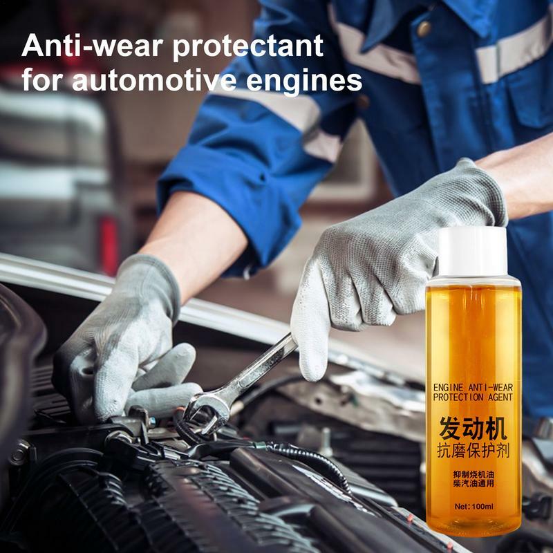 Additif à l'huile de moteur, lubrifiant haute performance, améliore l'embauche, restauration du moteur, huile de protection, 100ml