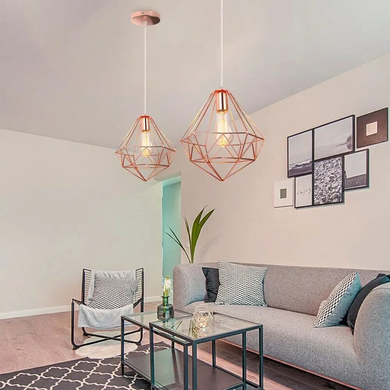 家庭用のレトロなスタイルの金属製ランプホルダー,屋内照明器具,装飾的なシーリングライト,ビンテージスタイル,E27