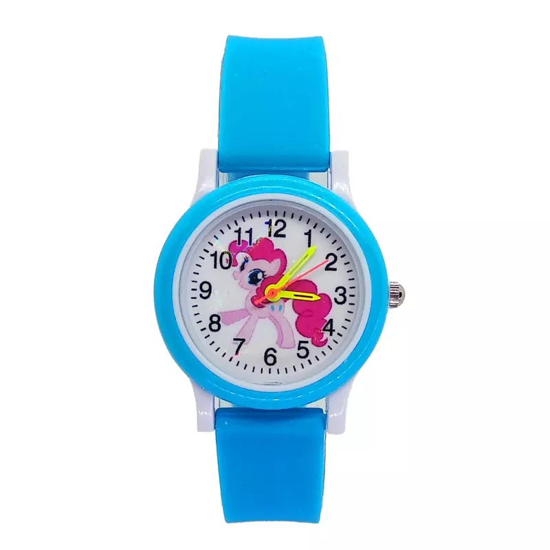 Relógio infantil à prova d'água pony, relógio de pulso, quartzo, para esportes ao ar livre, para estudantes e bebês