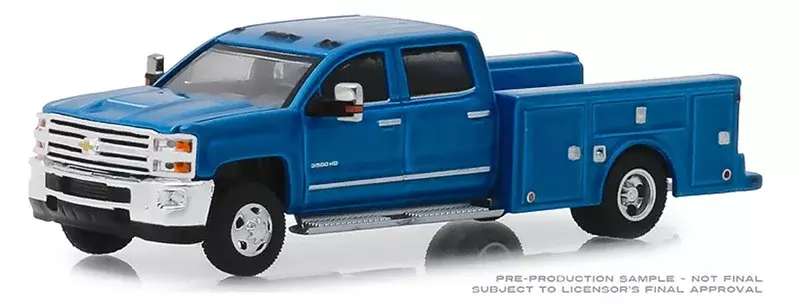 1:64 2018 Chevrolet Silverado 3500 Diecast Metal Alloy Model Car Toys For  Gift Collection W1049