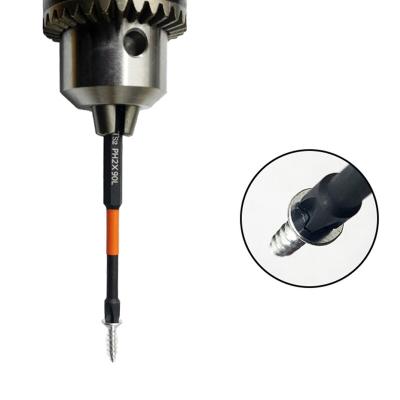 5 sztuk 25-150mm zestaw bitów wkrętaków magnetycznych śrubokręt udarowy głowica wkrętaka klucz elektryczny śrubokręt do użytku specjalnego