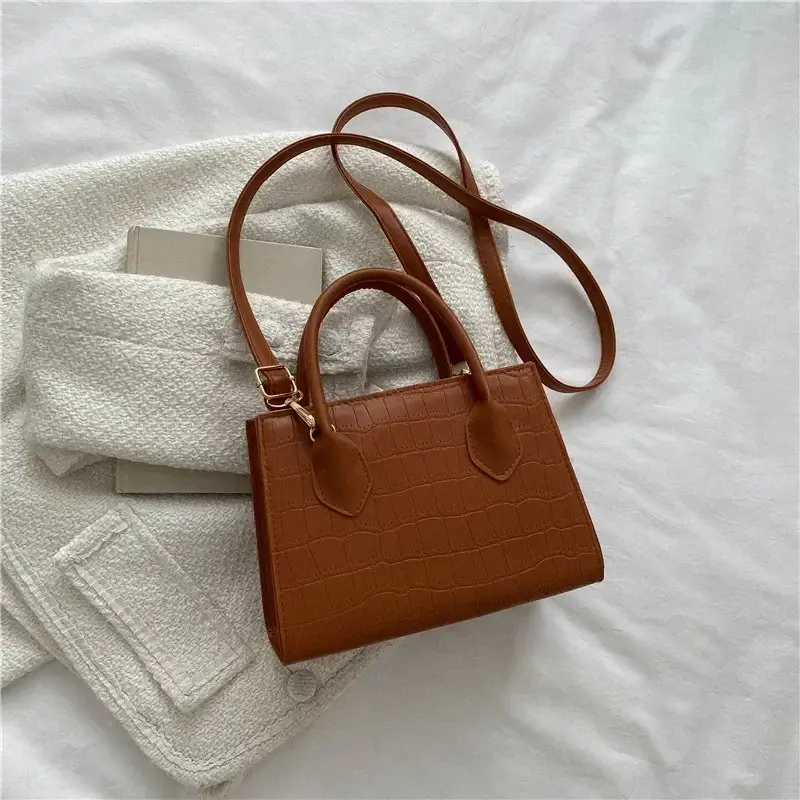 Lw016 neue quadratische Umhängetaschen für Damenmode Handtaschen und Geldbörsen Damen Umhängetasche kleine Top Griff Taschen