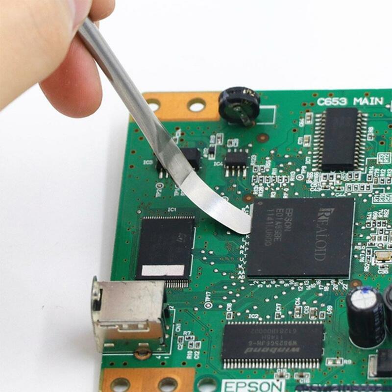 8pcs CPU IC Glue Remover Phone Repair Tool C Chip Repair Thin Blades Piratical Repair Hand Tool For Mobile Phone Computer