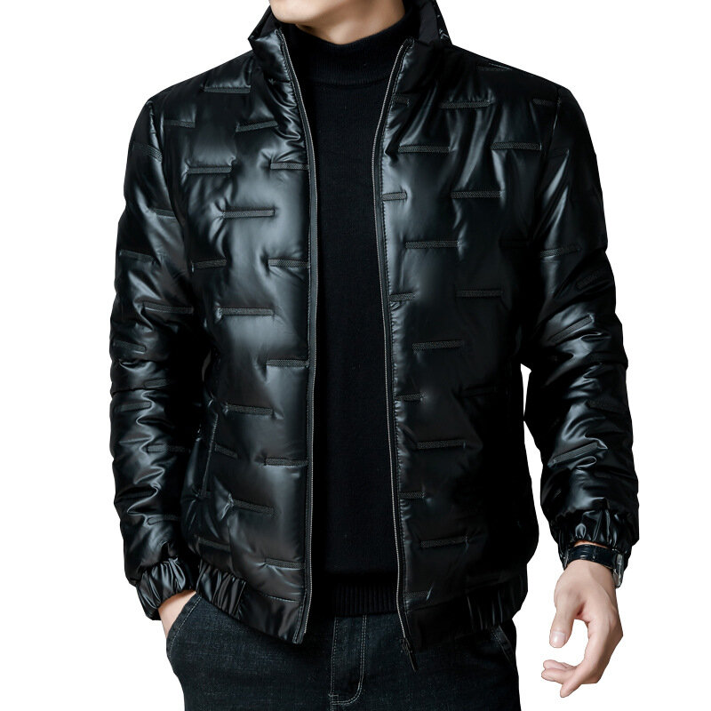 MRMT 남성용 다운 패딩 재킷, 반사 광택 캐주얼 스탠드 업 칼라, 패딩 재킷, 2024 브랜드 신제품