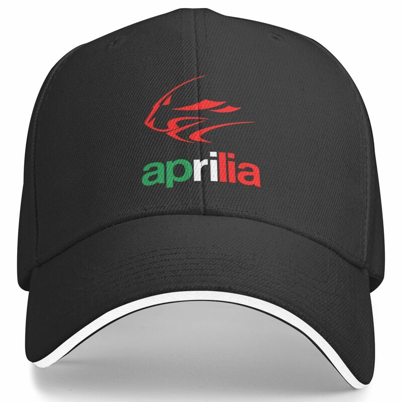 قبعة Snapback مناسبة للجنسين قابلة للتعديل ، أغطية رأس للسفر عتيقة ، مضلع إيطالي ، ملحقات محرك Aprilia ، قبعة أبي بيسبول