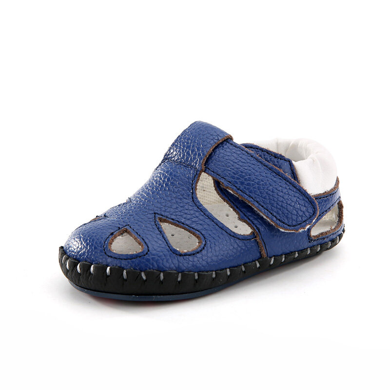أحذية مشي مضادة للانزلاق للأطفال حديثي الولادة ، صنادل بسيطة ولطيفة ، بلون واحد ، كاجوال ، جديد ، صيفي
