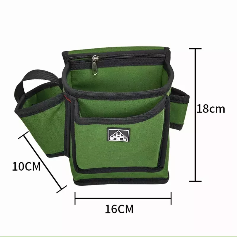 High Quality Portable Tool Pouch Belt Electric Storage Drill Nailer Canvas Bag Electrician Tools Work Bag Tool Bag Organizer