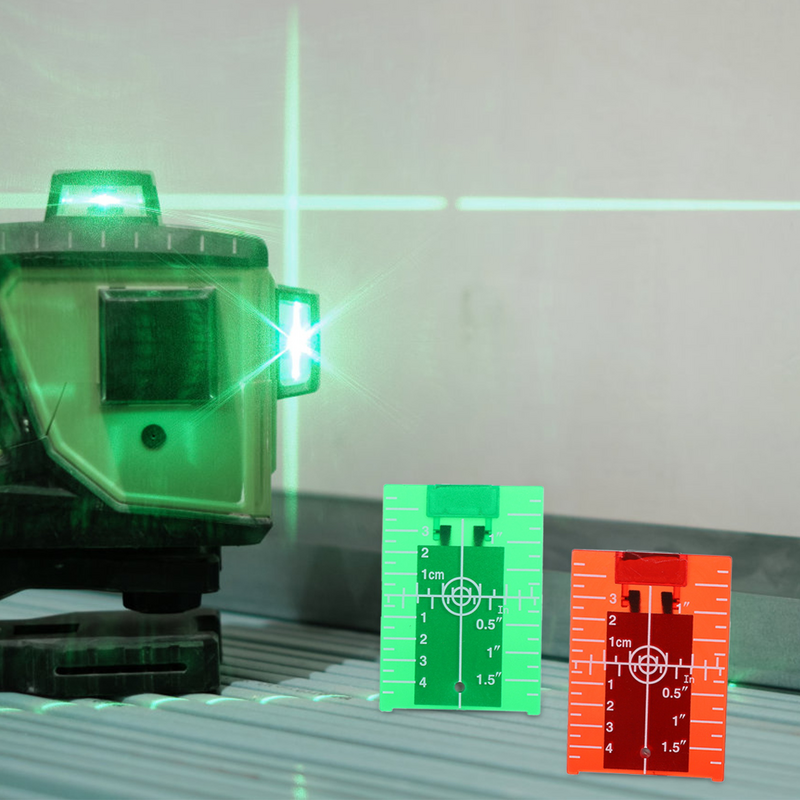 Лазерный напольный лазер 2 шт., напольные лазеры, магнитный уровень, карта для карт с подставкой для лазерных устройств с подставкой, зеленые линии