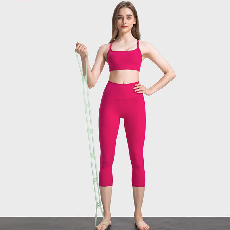 Брюки-Капри, леггинсы, женские брюки, тренировочные Сексуальные облегающие дышащие эластичные спортивные брюки с высокой талией для девушек