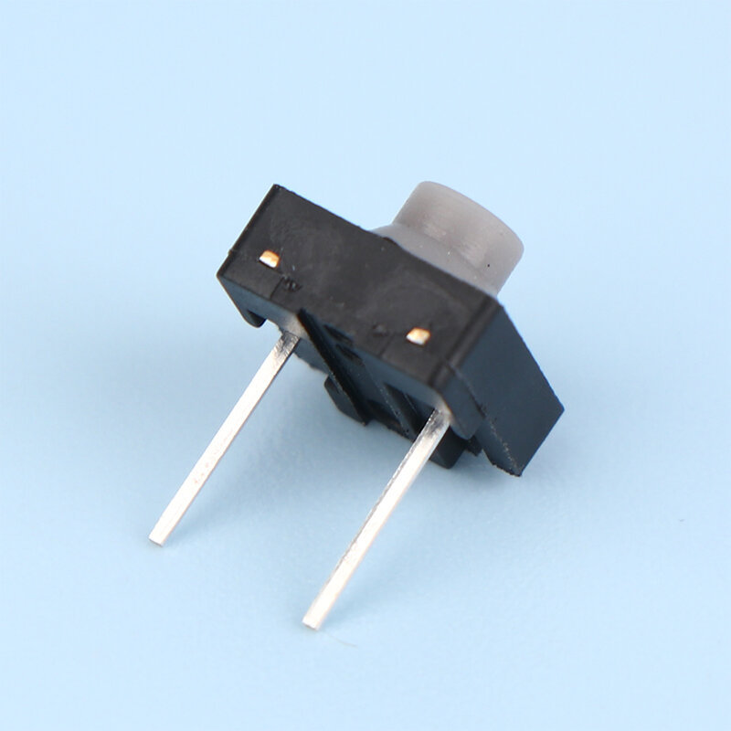 Interruptor táctil de Gel de sílice, 10 piezas, 8x8x5mm, 5H, botón silencioso, dos pies