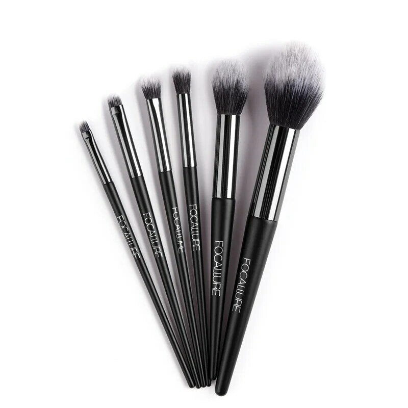 6 Pcs Makeup Brush Set Professionele Hoge Kwaliteit Zacht Cosmetica Blush Oogschaduw Borstel Voor Make-Up Borstel Set