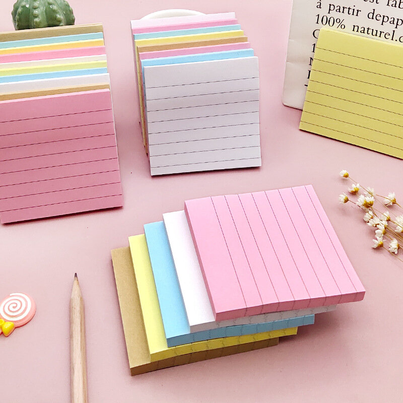 Student Stationery Writing Pads Office Supplies Plan Notebook Sticky Notes To Do List Tearable Notebook Memo Pads
