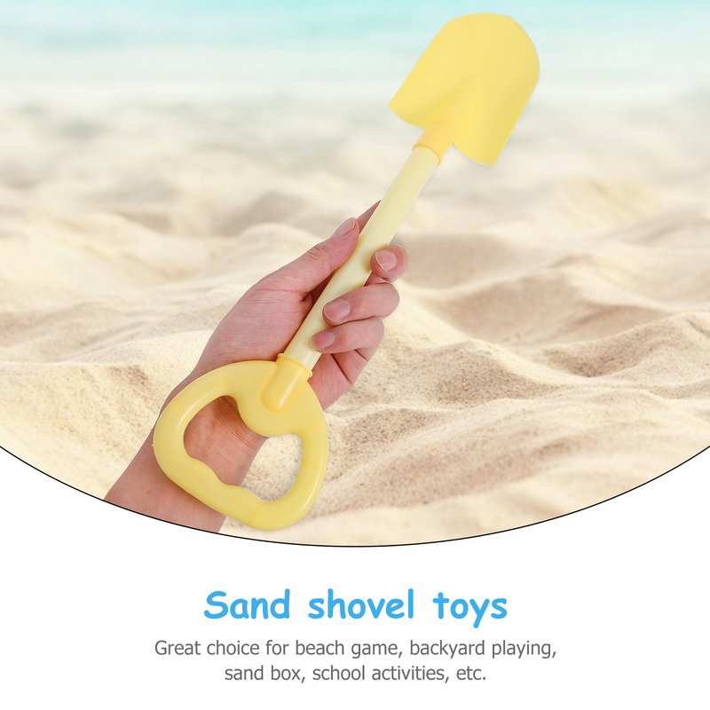 กล่องทรายขุดทรายสำหรับเด็ก4ชิ้นของเล่นทรายทรายทรายของเล่นหิมะตลกเครื่องมือพลาสติก