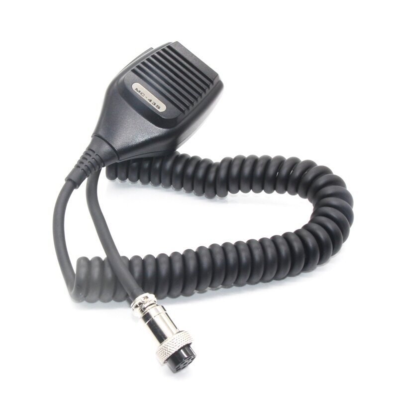 MC-43S Microfone de mão, 8 pinos, apto para rádio em dois sentidos Kenwood, Walkie Talkie, TS-480HX, TM-231