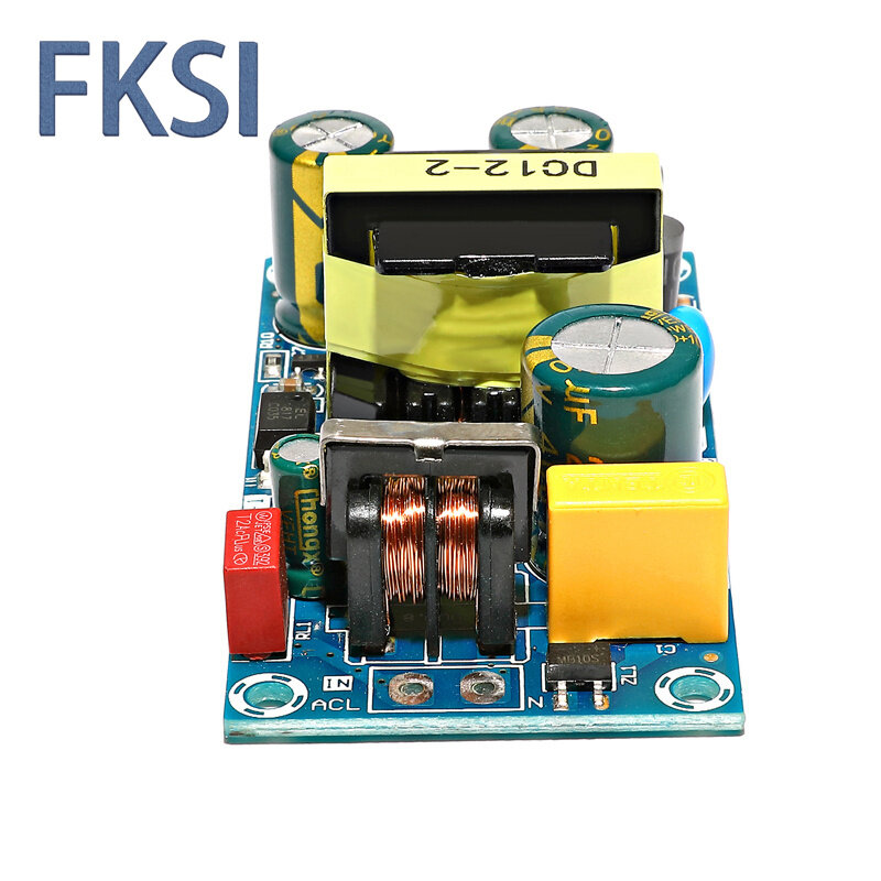 FKSI-Módulo de Alimentação do Transformador Step-Down para Reparação, Comutação, AC 85-265V para DC 12V, 24V, 36V, 48V, 1A, 2A, 4A, 6A, 8A, 9A