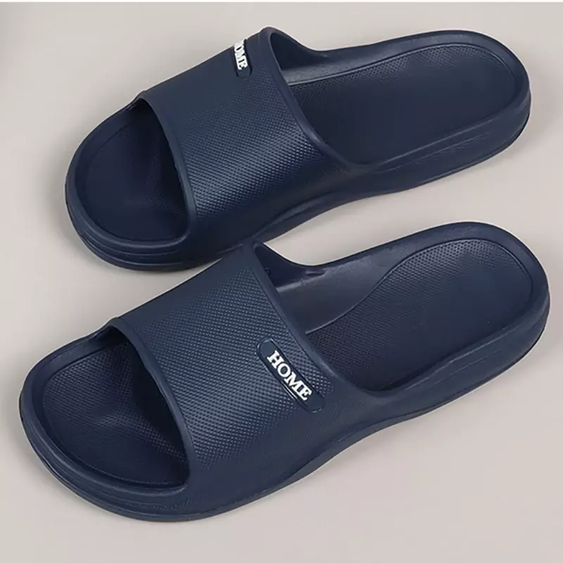 Plus Size 4950 Slippers Men Summer Bathroom Slides Non-slip Home Indoor Shoes Outdoor Beach Sandals Male Soft Sole Slippers