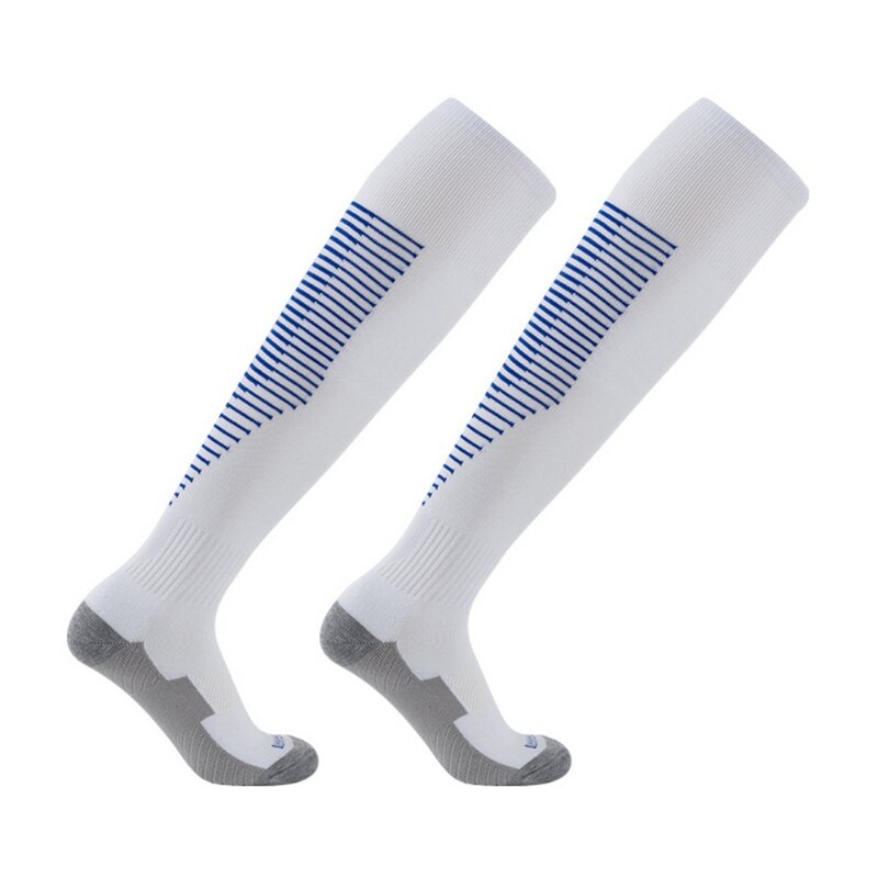 1 Pair Football Sports Socks Long Knee Cotton Spandex Kids Adult Legging Stockings Soccer Baseball Anti Slip Socks Soft Socks