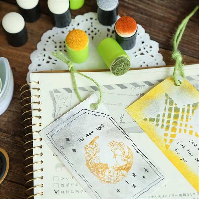 Creative Tools Ink Pad Ink Fashion Scrapbook Making Accessories High Quality Inkpad Convenient Diary Essential Easy To Use