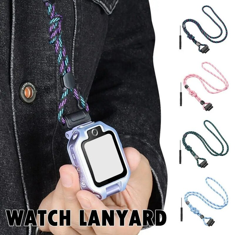 Suitable For Children's Phone Watch 3S 3Pro 4Pro 4X New Model 5XPro Lanyard Hanging Neck Cover Children's Watch Lanyard App D0G2