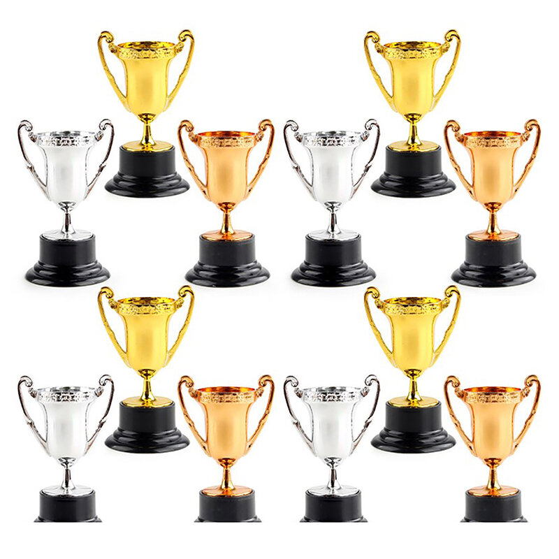 Trofei di ricompensa in plastica ricompensa per bambini trofeo di plastica tazze da premio per bambini in plastica forniture per la scuola dei bambini
