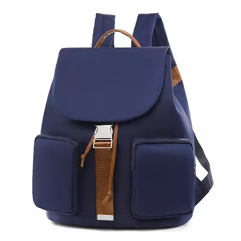 LO-Bolsa portátil simples para senhoras, mochila de grande capacidade, viagem ao ar livre, esportiva, moda casual
