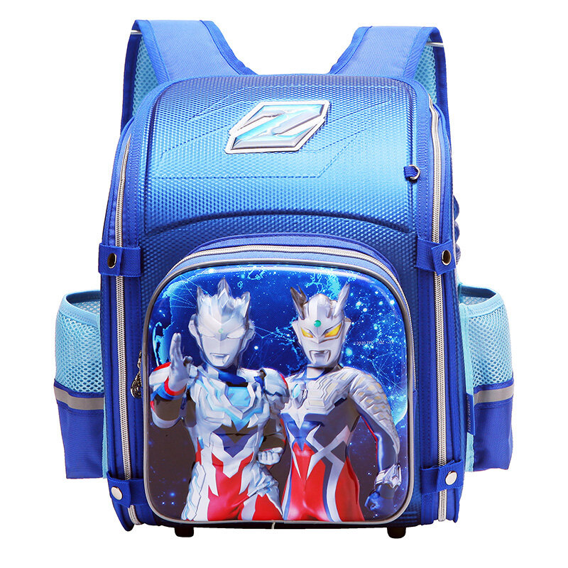 2024New Primary Schoolbag  Children School Bags Kids Backpack In  For Teenager Boys Waterproof Backpacks Ultraman School Bags