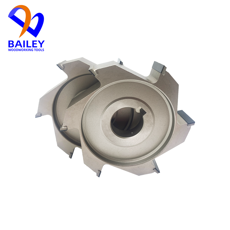 BAILEY 엣지 밴딩 기계용 러프 트리밍 커터, 목공 도구 액세서리 EC007, 80x20x20mm, 6Z TCT/PCD, 1 쌍