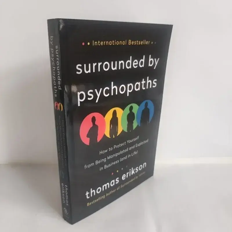 Umgeben von Psychopathen von Thomas Erikson oder wie man aufhört, von anderen ausge beutet zu werden Englisch Buch Bestseller Roman
