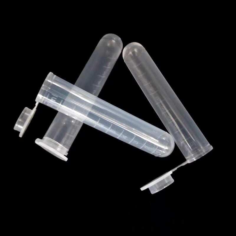 Tubo plástico do centrifugador do laboratório, tubo de teste do EP, 0,1 0,2 0,5 1,5 2 5 7 10 15ml, tubo do PCR para amostras do vírus, experiência da escola