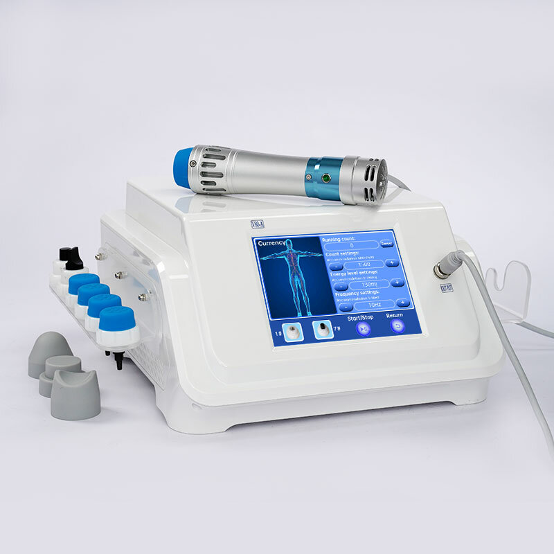 Profesjonalna maszyna do terapii falą uderzeniową do leczenia ED, pleców i masażer szyi