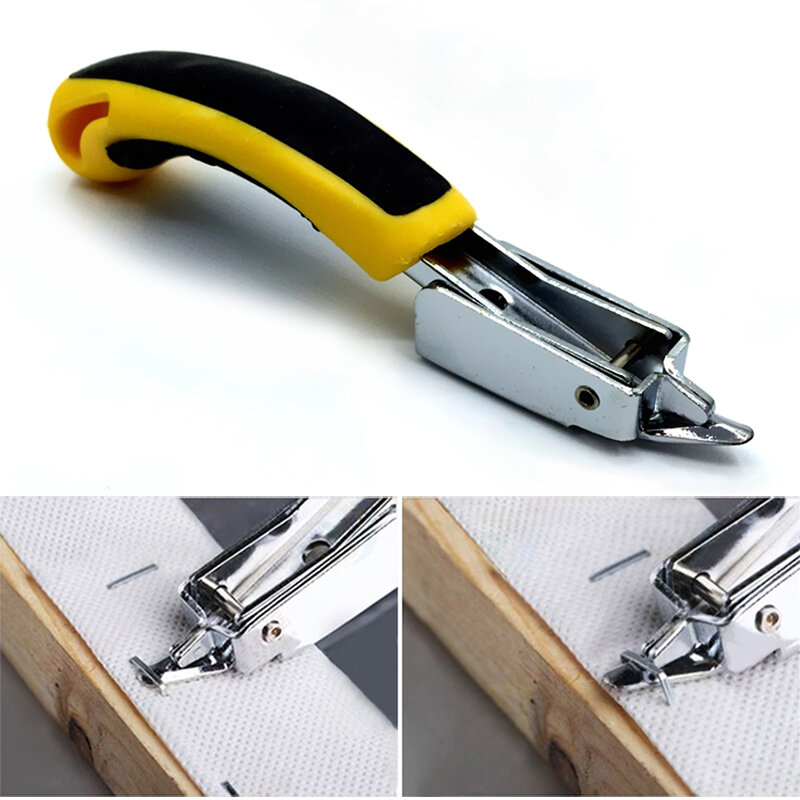 1pc multitool prego grampo arma grampeador móveis para porta de madeira estofos quadro arma rebite kit nailers remoção ferramenta