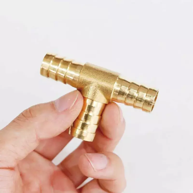Brass Straight Hose Pipe Fitting Equal Barb 3mm 4mm 6mm 8mm 10mm 12mm 14mm 19mm Gas Copper Barbed Coupler Connector Adapter