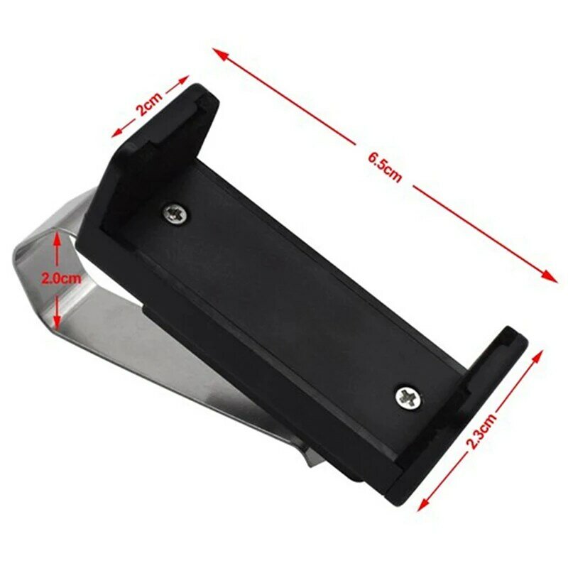 Carro Sun Visor Clip Holder, 47-68mm, Gate remoto para controle de porta de garagem, Car Keychain Barrier, Universal Opener Acessórios