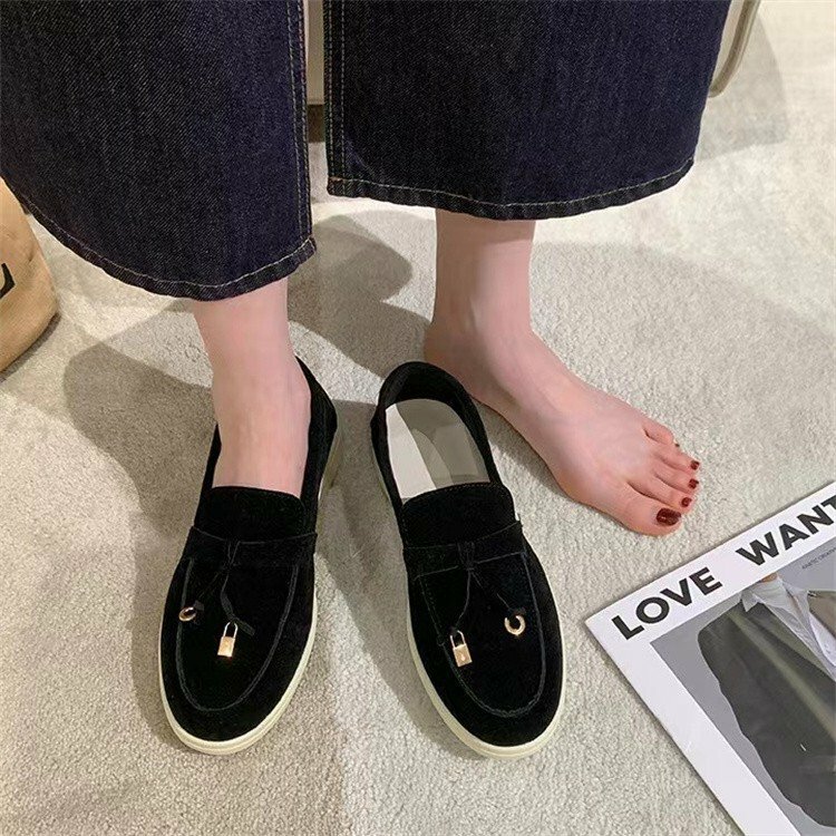Scarpe singole da donna nuove estive One Step scarpe di fagioli Lefu di alta qualità da donna piccole calzature in stile profumato tenis di gomma