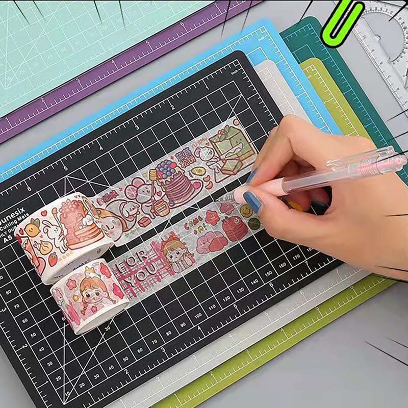 Pers papiersnijder snijgereedschap handwerkgereedschap precisie kunst sticker washi tape cutter schoolbenodigdheden