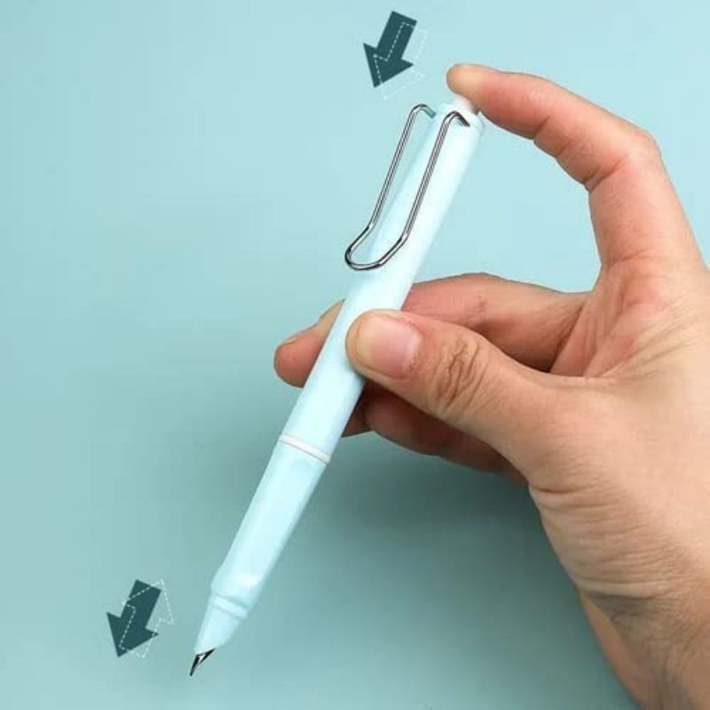 ปากกาหมึกซึมที่หดได้ปากกาหมึกรีฟิลแบบกดขนาด0.38มม. ปากกาเขียนตัวอักษรพิเศษสำหรับโรงเรียนสำนักงานครอบครัว
