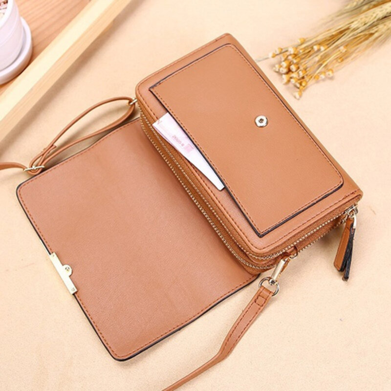 Women's Wallet Korean Handbag Multi Card Large Capacity Casual Shoulder Bag Mobile Phone Packet Fashion New Style