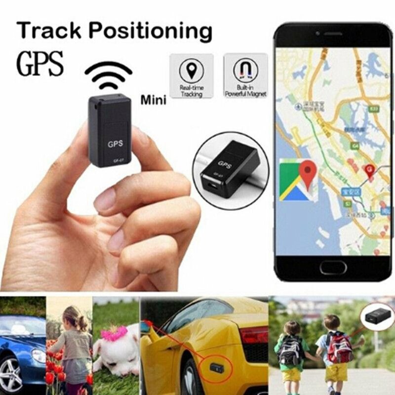 Rastreador GPS magnético GF07 2, dispositivo de seguimiento de tiempo real, localizador GPS para vehículos y camiones, dispositivo de seguimiento de grabación antipérdida, envío directo