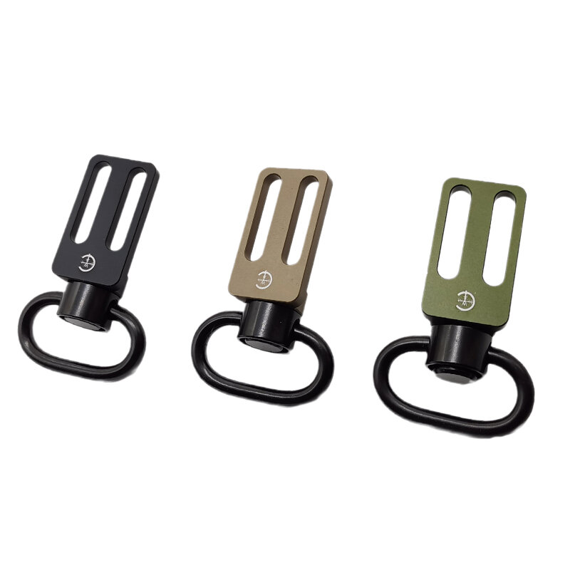 Metal CNC QD Double-point Function Rope to Single-point Function Rope Adapter 1'' Portable Fast Switch