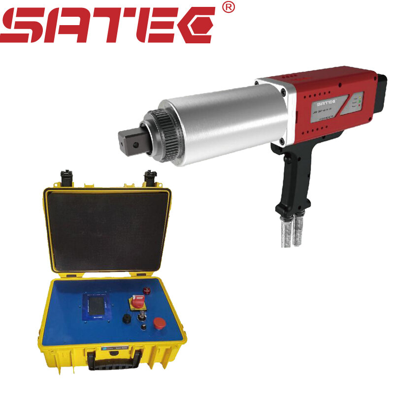 SATEC Valve Torque System, Chave Eletrônica De Precisão, Handheld Torque Tightener, 3 ", 4", EBM-Série Polymer
