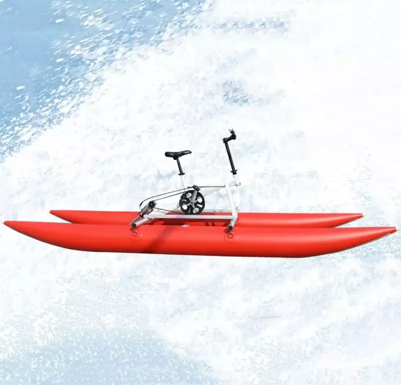 Bicicleta aquática inflável com pedalinhos, equipamentos esportivos, fabricados na china, à venda