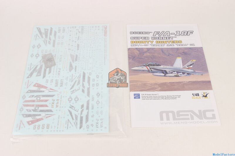 Meng LS-016 1/48 Schaal F/A-18F Super Hornet "Bounty Hunters" Vliegtuigen Monteren Model Kit