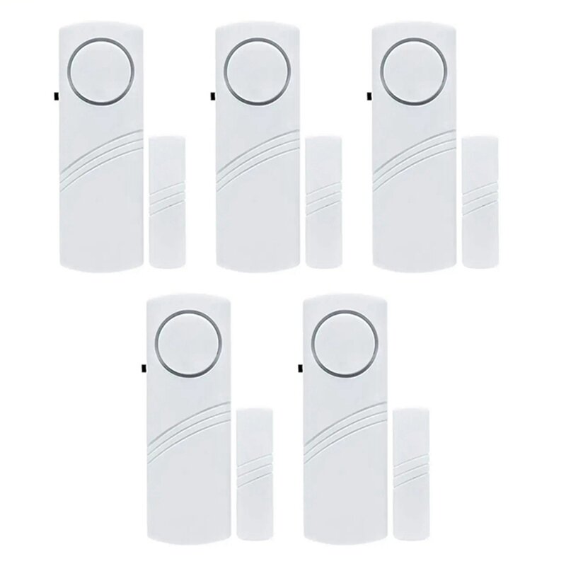 5 zestaw/partia drzwi i magnetyczne okienko czujnik alarmowy Alarm antywłamaniowy inteligentnego bezpieczeństwo w domu drzwi ochronne Alarm okienny