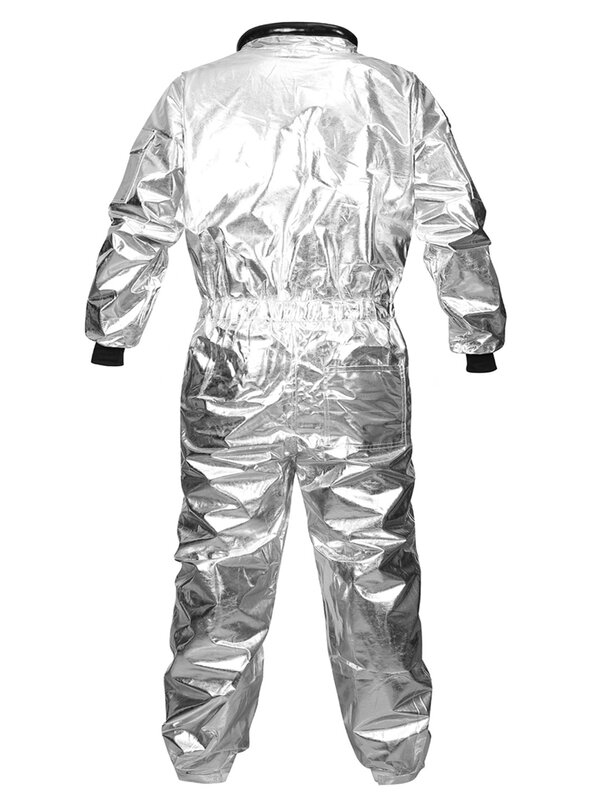 Adult Play Cosplay Space Costume, Zipper Flight Astronaut Costume Women Halloween Costumes For Men Jumpsuit Astronaut Suit