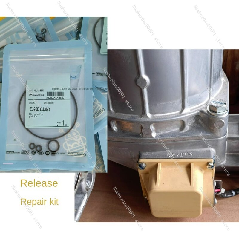 Kit de reparo do dispositivo de liberação do filtro de óleo, aplicável a Cat 320C 320D 330D 336D, Montagem 179-9806
