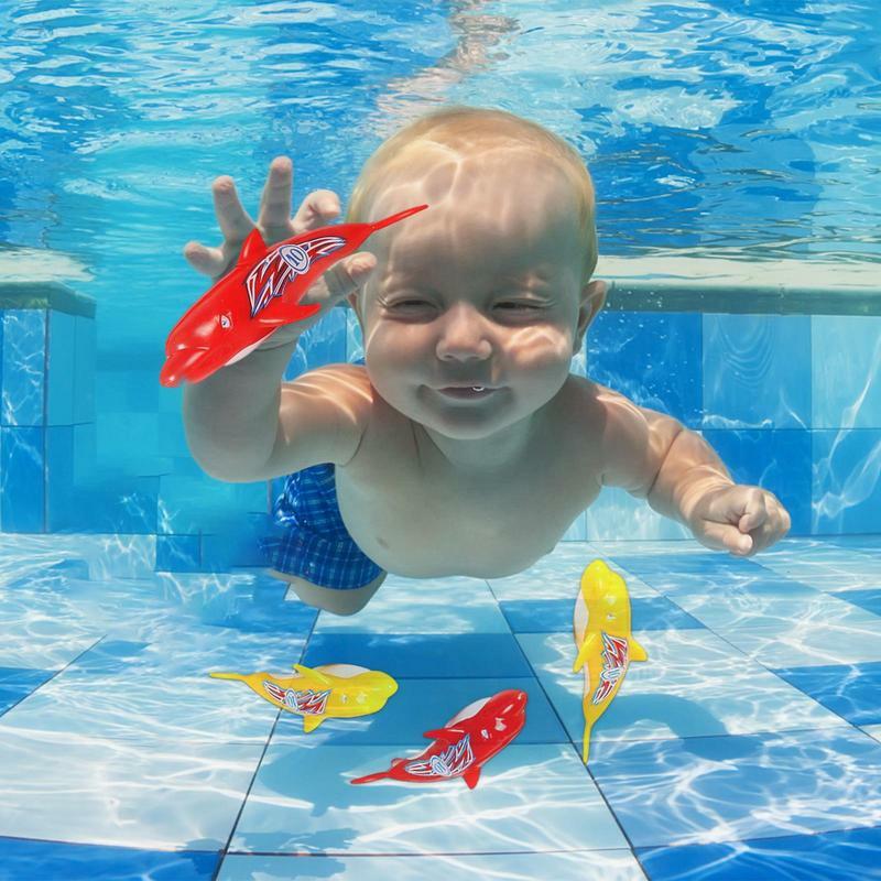 Underwater Driving Swimming Fish Toys Indoor-outdoor Swimming Water Training Tool Diving Octopus Water Diving Fish For Kids