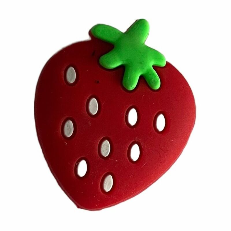 Strawberry Tennis Racket Shock Pad Buffer Anti-Vibration Tennis Racquet Shock Absorber Personality Lovely